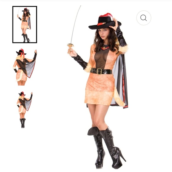 Other - NWTS Puss in Boots Women’s Halloween Costume small